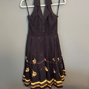 Nautical Linen Dress Size 2